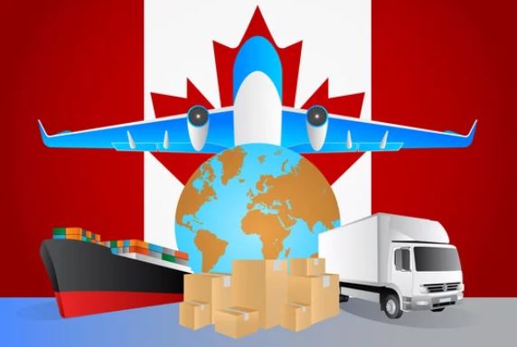 Canada-trucks-international-logistics-plane-cargo-Docshipper
